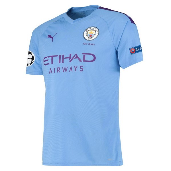 Camiseta Manchester City 1ª 2019 2020 Azul